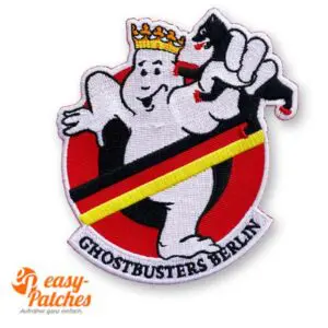Aufnäher gestickt Ghostbusters. Berlin.