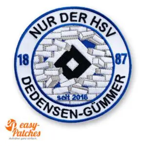 HSV - Fan Club Aufnäher. Dedensen-Gümmer. 1887