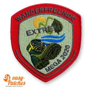 Gestickter Aufnäher für einen Verein