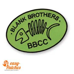 Aufnäher Fischgräte